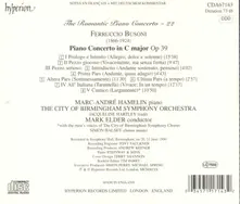 BUSONI: THE ROMANTIC PIANO CONCERTO - 22 thumbnail