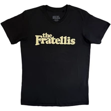 The Fratellis, Tričko Classic Logo, Unisex, Čierna