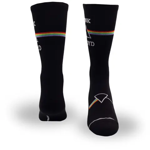 Unisex Crew Socks: Dark Side of the Moon (Black) (UK Size 6.5 - 11)