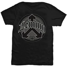 Lemmy, Tričko Arrow Logo, Unisex, Čierna