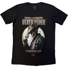Tričko Unisex T-Shirt: Judgement Day Moon (Black)
