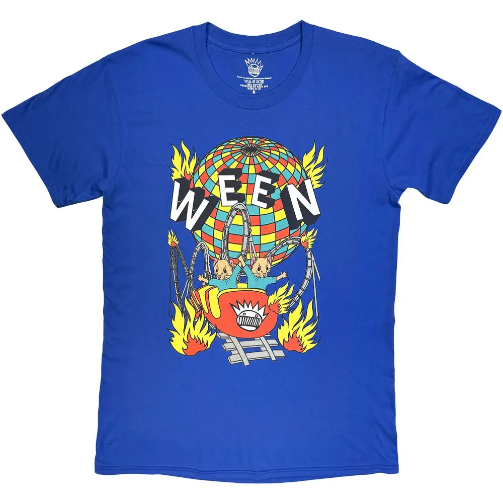 Ween – Rollercoaster (Modrá) (Tričko)