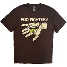 Unisex T-Shirt: Hand Teeth (Brown) thumbnail
