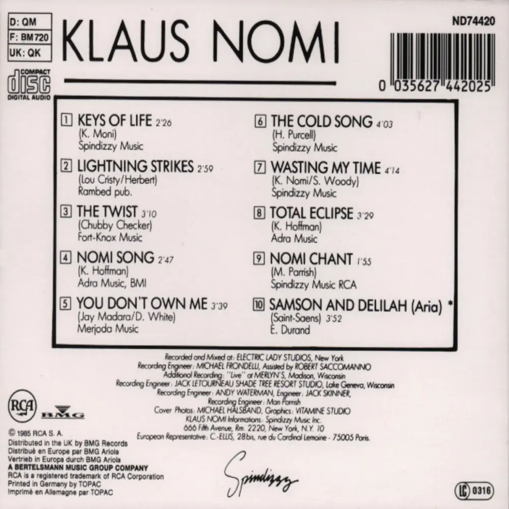 Klaus Nomi