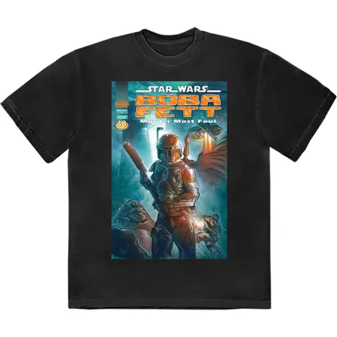 Boba Fett Comic Cover (Čierna)
