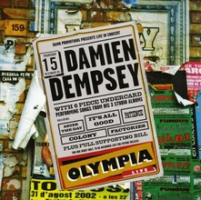 Damien Dempsey, CD LIVE AT THE OLYMPIA