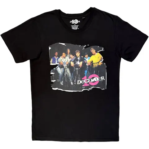 December 10 Ladies T-Shirt: Bike Poster (Black)