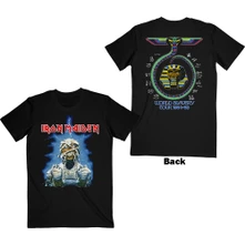 Iron Maiden, Tričko World Slavery Tour '84 - '85, Unisex, Čierna