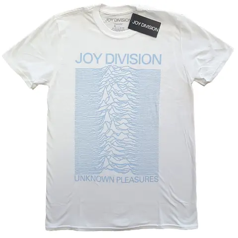 Unknown Pleasures Blue on White