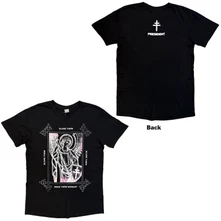 Tričko Unisex T-Shirt: Angel (Black) (Back Print)
