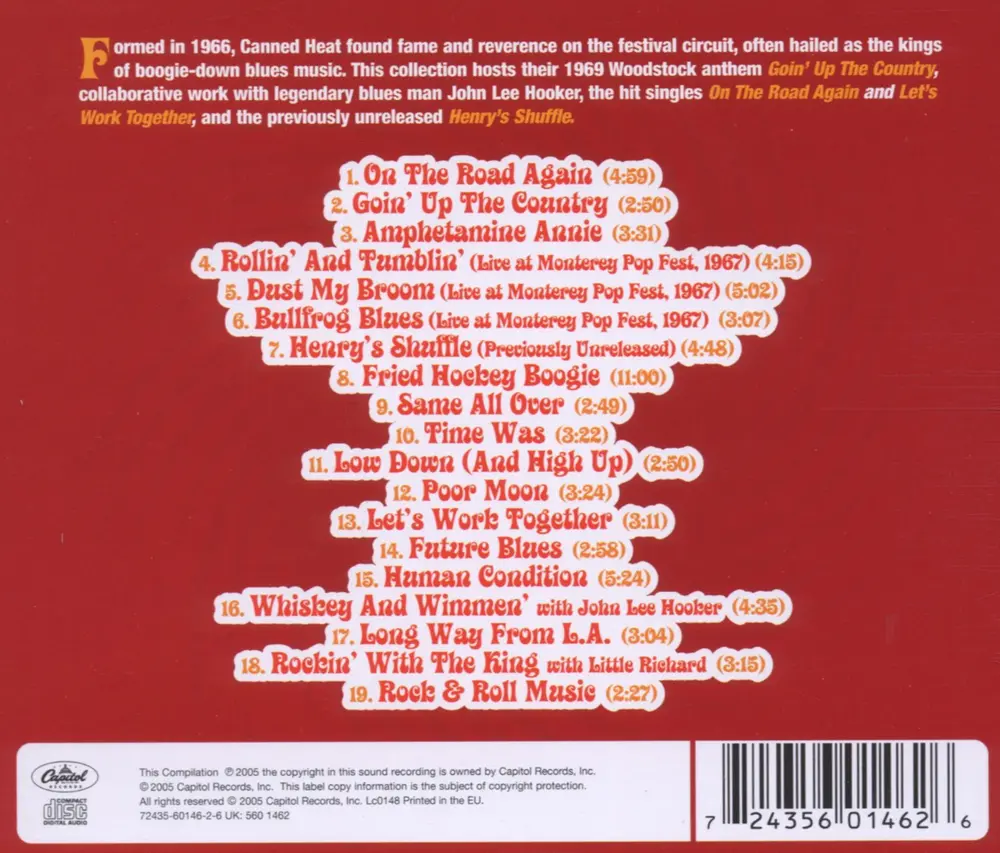 Canned Heat – VERY BEST OF (CD)