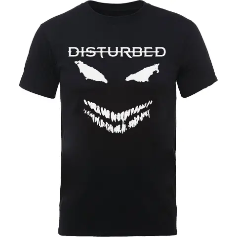 DISTURBED – Tričko Scary Face Candle (Čierna), Unisex, Čierna