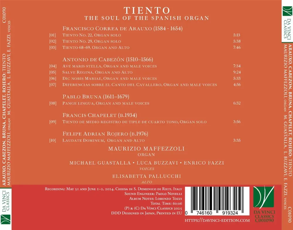 TIENTO: THE SOUL OF THE SPANISH ORGAN