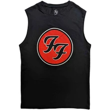 Foo Fighters, Tielko FF Logo, Unisex, Čierna