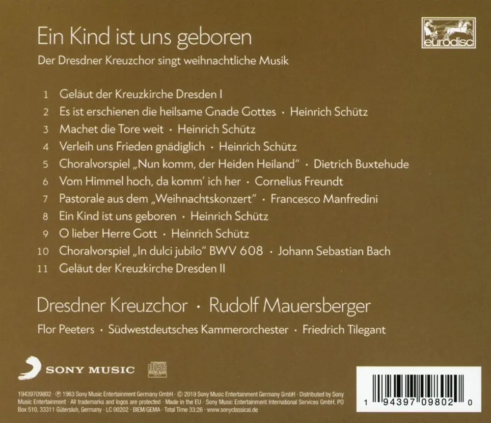 Ein Kind Ist Uns Geboren