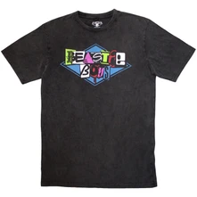 Beastie Boys, Tričko Multicolour Logo, Unisex, Šedá