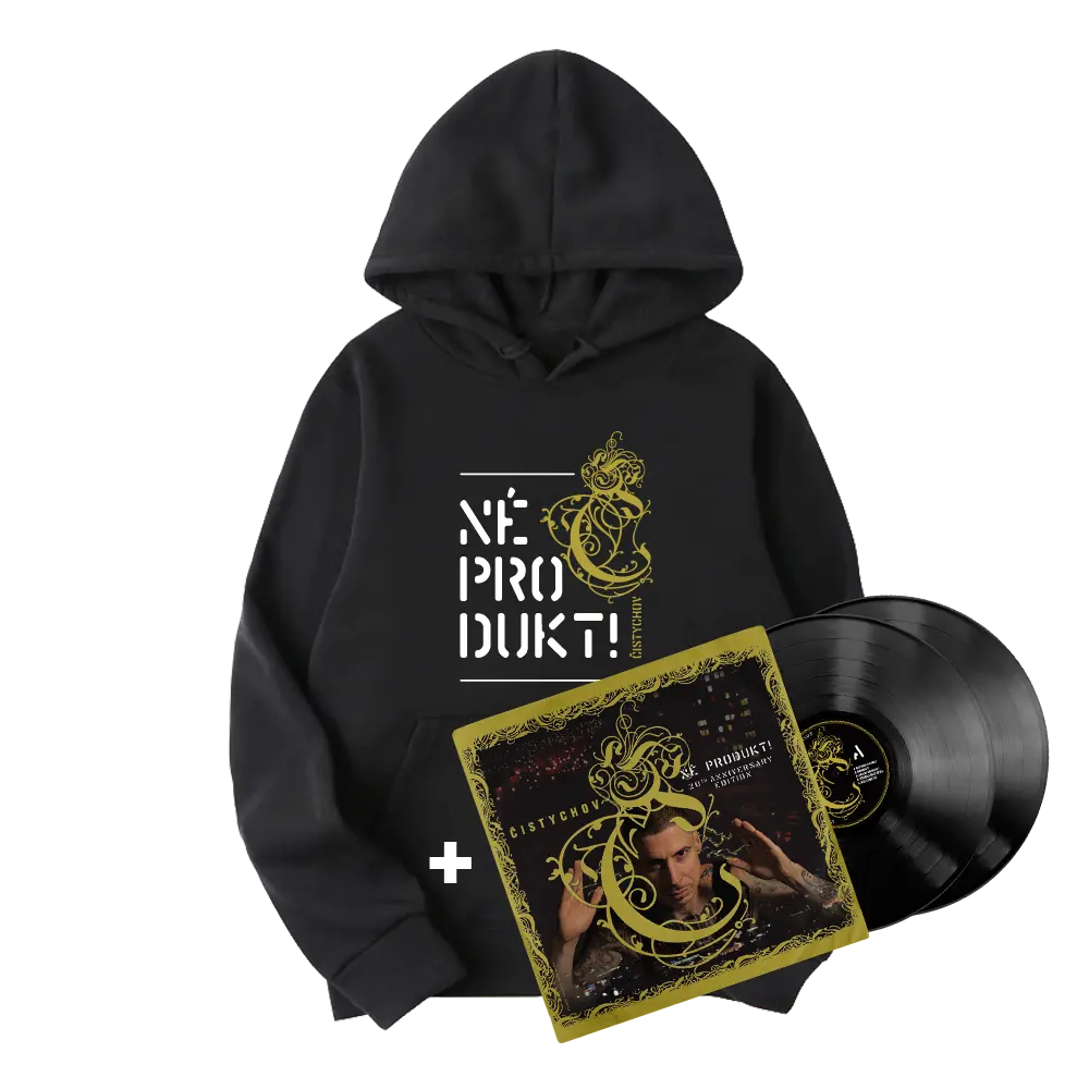 Vinyl Né Produkt! (20th Anniversary Edition) + Mikina Né Produkt! (20th Anniversary Edition)