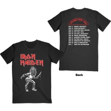 Iron Maiden, Tričko Autumn Tour 1980, Unisex, Čierna