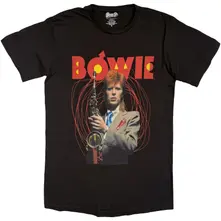 David Bowie – Saxophone (Čierna) (Tričko)