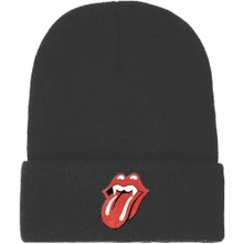 The Rolling Stones, Čapica Fang Tongue, Unisex, Čierna