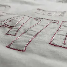 The Beatles – Drop T Embroidered (Biela) (Tričko)