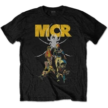 My Chemical Romance, Tričko Killjoys Pin-Up, Unisex, Čierna