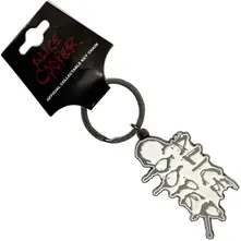 Alice Cooper – Dripping Logo Silver (Kľúčenka)