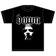 Down, Tričko Face, Unisex, Čierna