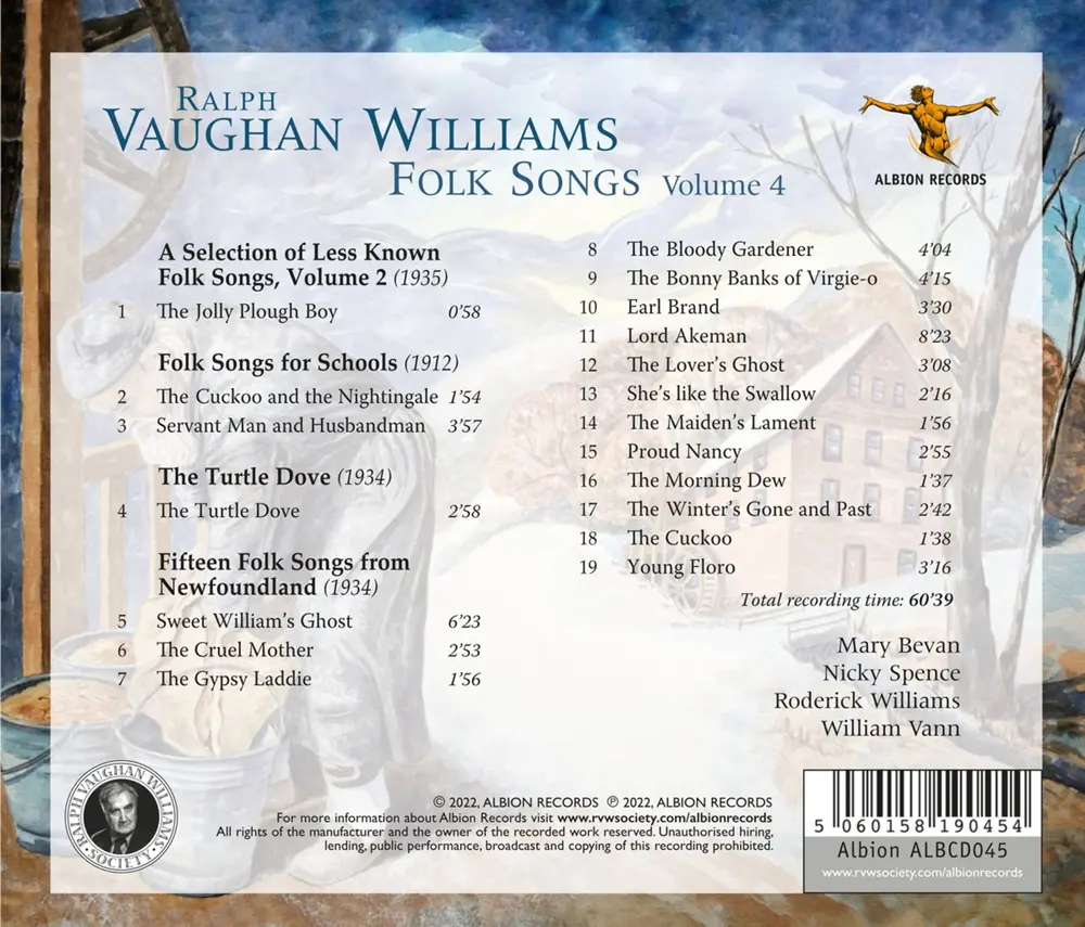 FOLK SONGS, VOLUME 4