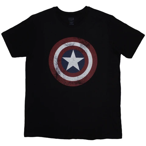 Captain America Distressed Shield