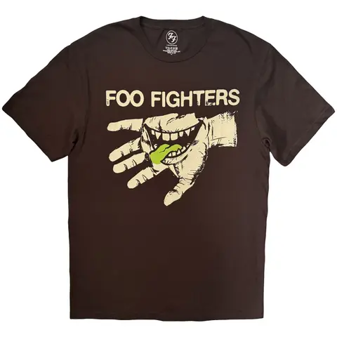 Unisex T-Shirt: Hand Teeth (Brown)