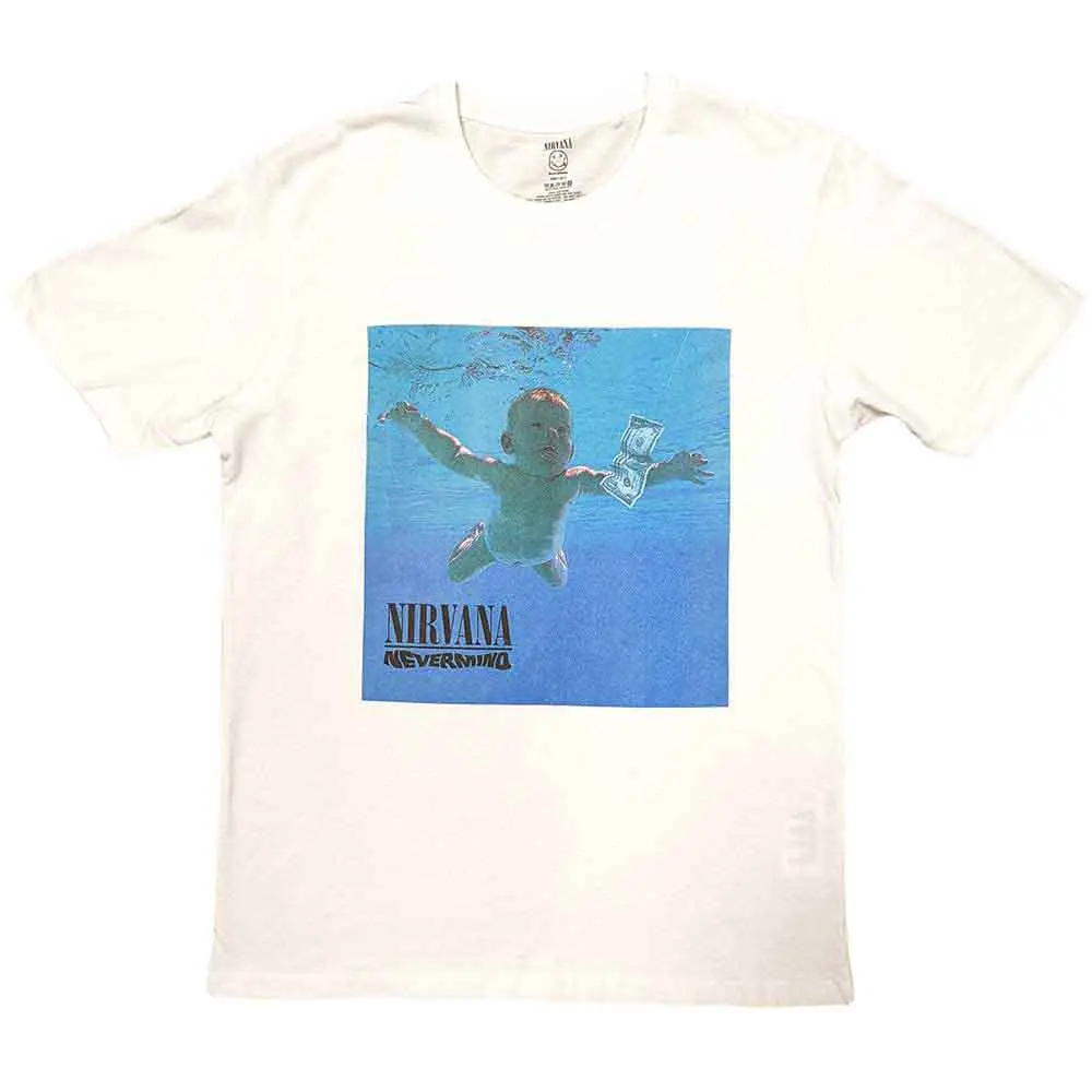 Nirvana – Nevermind Album (Biela) (Tričko)