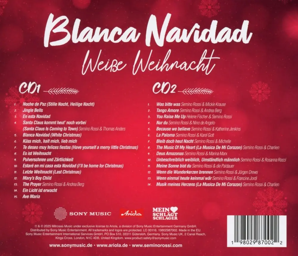 Blanca Navidad - Weiße Weihnacht