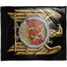 Sherpa Fleece Blanket: Golden Eagle (Multicolour) (Single) thumbnail