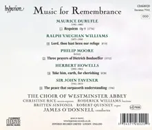 MUSIC FOR REMEMBRANCE thumbnail
