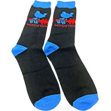 Woodstock, Ponožky Logo, Unisex, Čierna