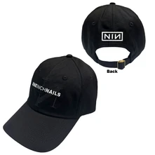 Nine Inch Nails, Šiltovka Classic Logo, Unisex, Čierna