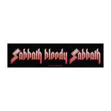 Black Sabbath – Sabbath Bloody Sabbath (Super Strip Patch · sew-on) (Nášivka)