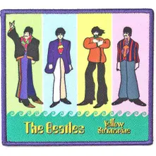 The Beatles – Yellow Submarine Band in Stripes (Nášivka)