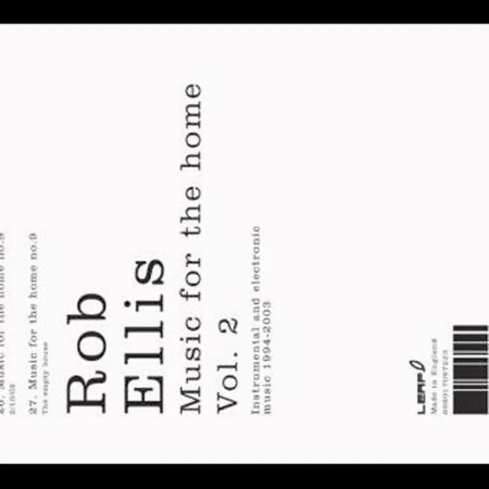 Rob Ellis – MUSIC FOR THE HOME V.2 (CD)
