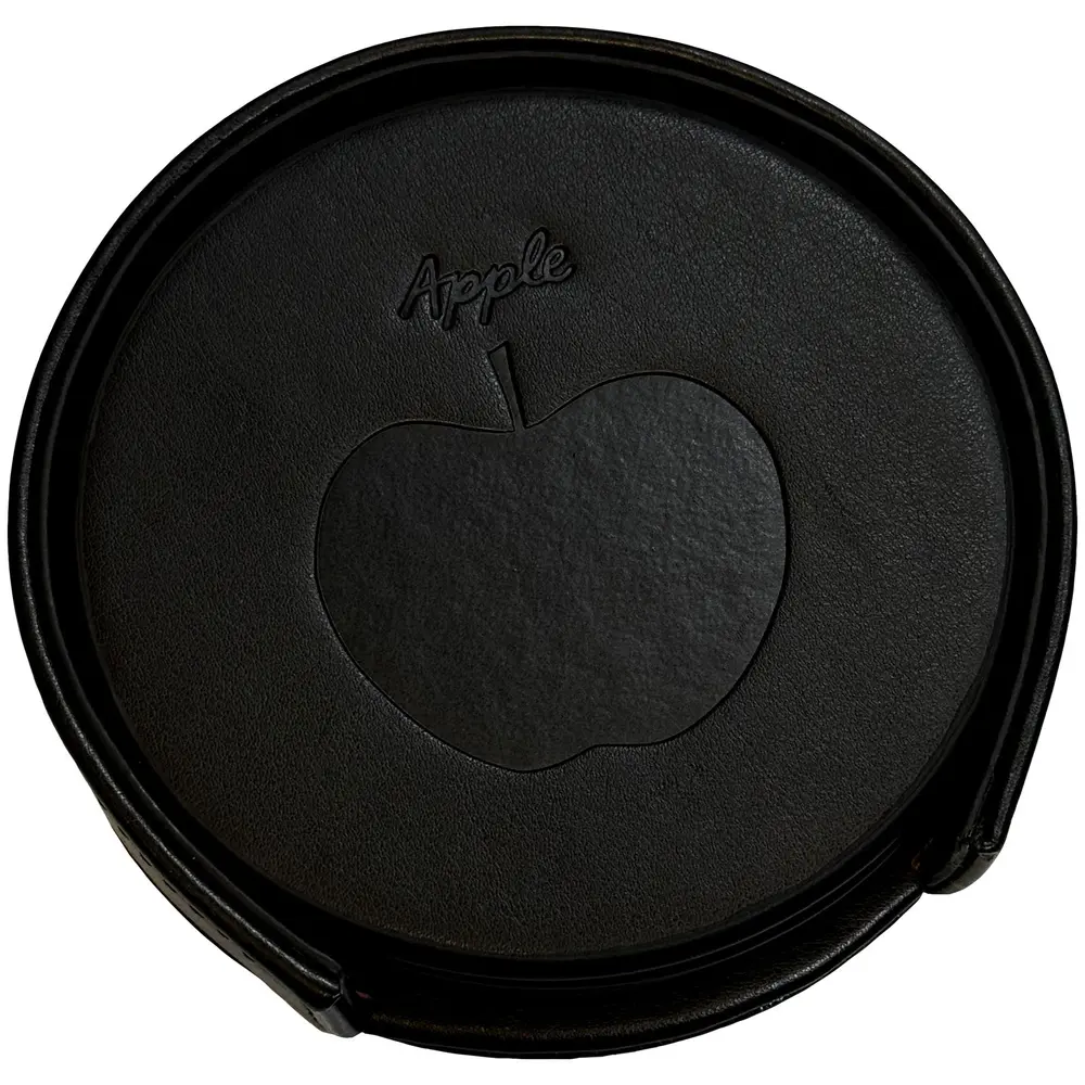 4-Piece Coaster Set: Apple (Premium)