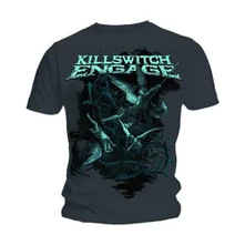 Killswitch Engage, Tričko Engage Battle, Unisex, Šedá