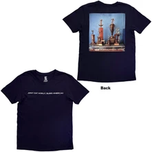 Tričko Unisex T-Shirt: Bleed American Twist (Navy Blue) (Back Print)
