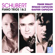 Renaud Capuçon, Gautier Capuçon, and Frank Braley, CD SCHUBERT PIANO TRIOS