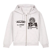 Dalyb, Mikina AUX company hoodie, Unisex, Svetlá šedá