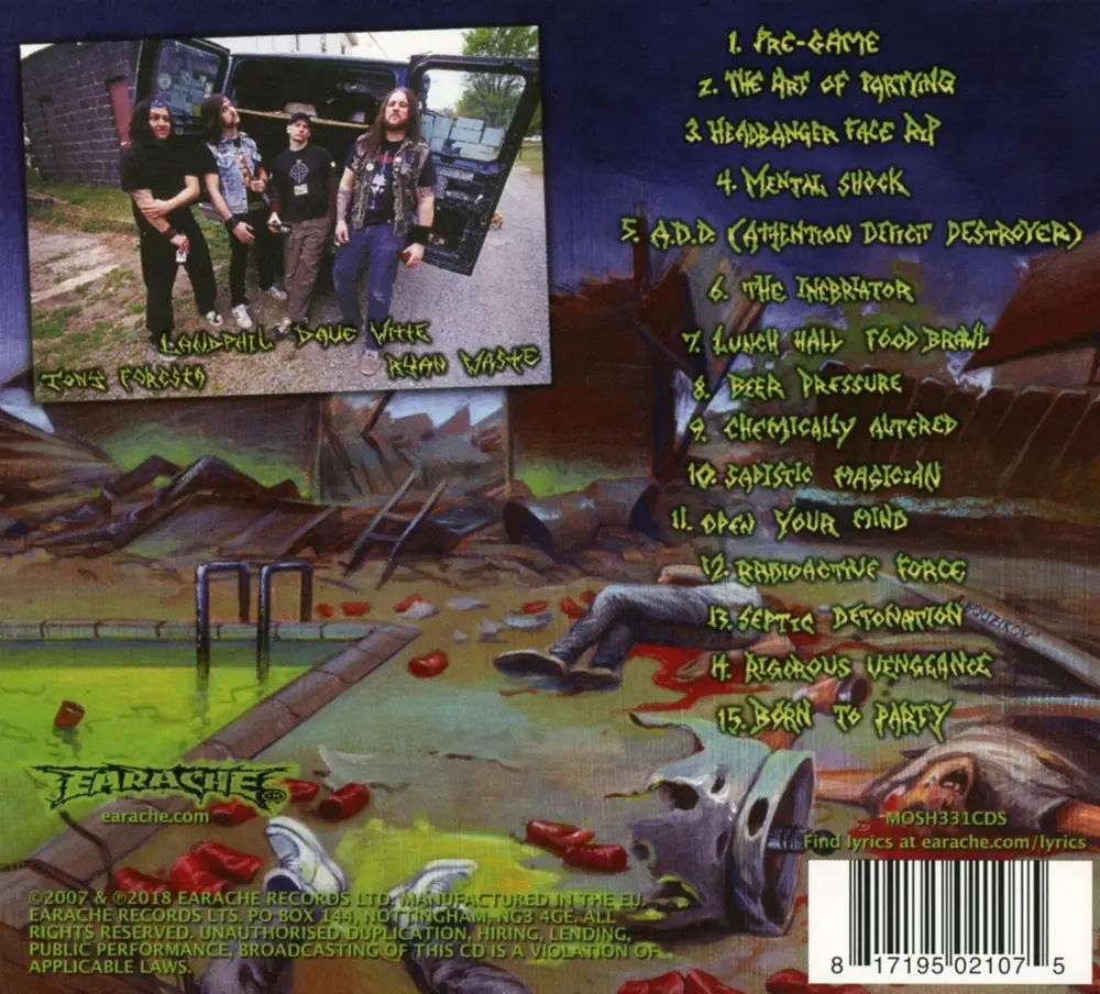 Municipal Waste – ART OF PARTYING (CD) 1