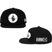 Public Enemy, Šiltovka Solid Target, Unisex, Čierna