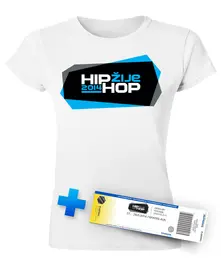 Hip Hop Žije Festival – Tričko + Lístok (Balík)