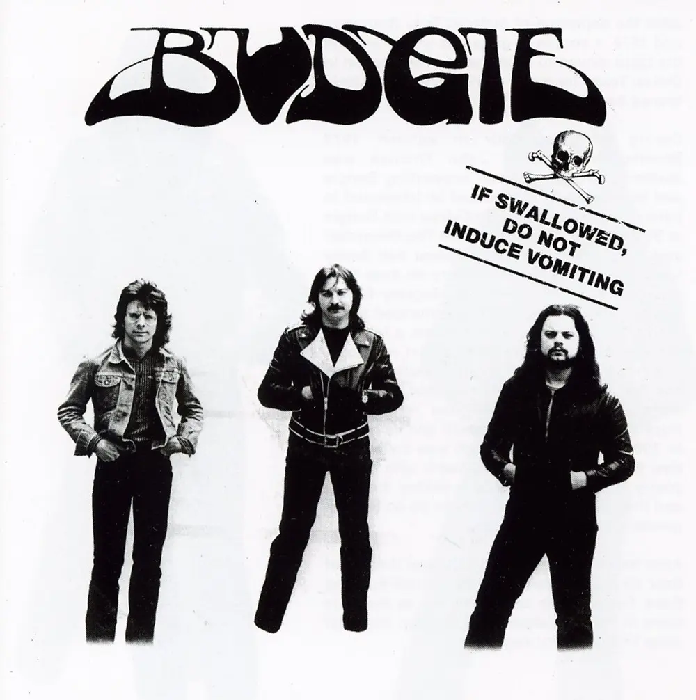 BUDGIE - IF SWALLOWED DO NOT INDUCE VOMITING