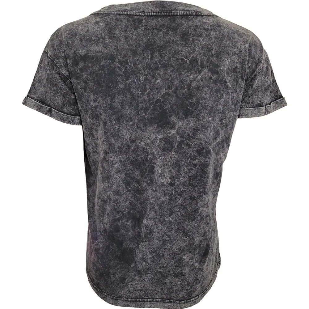 Spiral – Reflections (Čierna, Šedá, Dámske, Acid Wash T-Shirt) (Tričko)